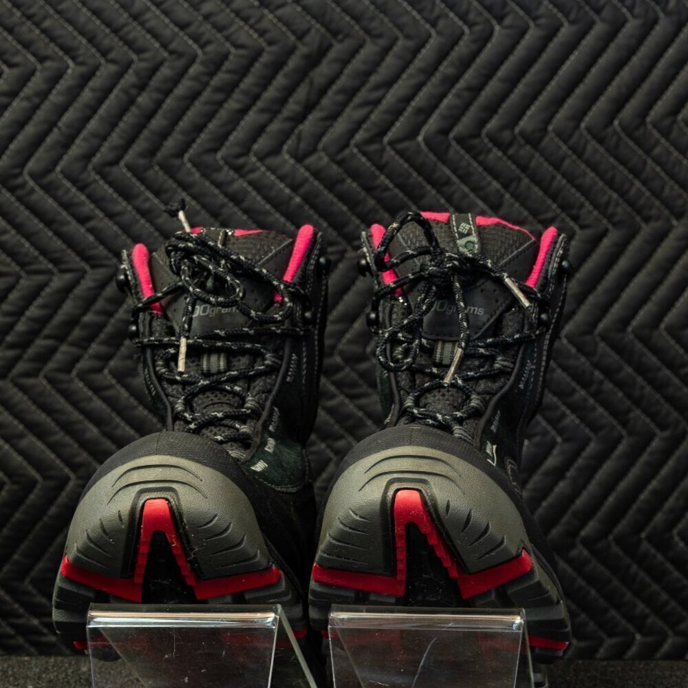 Columbia Black Waterproof Boots  sz 7 Womens - Picture 13 of 15